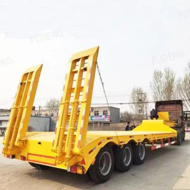 Low Bed Truck Trailer
