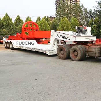 Front Loader Lowbed Trailer