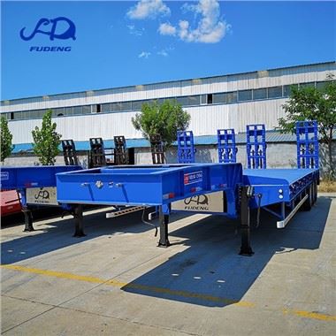 3axle Lowbed Semi Trailer